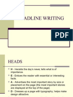 Headline Writing Guide: Tips for Crafting Eye-Catching Titles