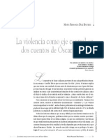 5 La Violencia Como Eje Central en Dos Cuentos