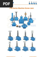 JTM Series Machine Screw Jack, Gear Machine Jacks, Machine Screw Lift, Machine Screw Actuator, Worm Gear Machine Screw Jack, Metric Machine Screw Jack, Mechanical Actuators Machine Screw Actuators