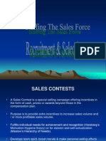 Staffing the Sales Force 4