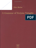 Grammar of Kolyma Yukaghir (Mouton Grammar Library)