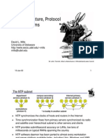 NTP Architecture, Protocol and Algorithms: David L. Mills University of Delaware Mills@udel - Edu