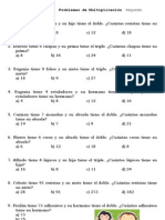 Problemas Sencillos de Doble y Triple