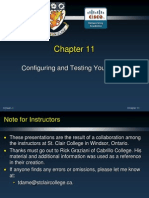 CCNA Network Fundamentals Version 4 0 Chapter 11 Configuring and Testing Your Network
