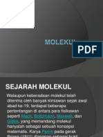 SEJARAH MOLEKUL