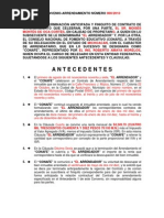 Carta de Aviso de Terminacion de Contrato de Arrendamiento 