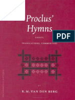 Proclus' Hymns Essays, Translations, Commentary -Brill Academic Publishers(2001)