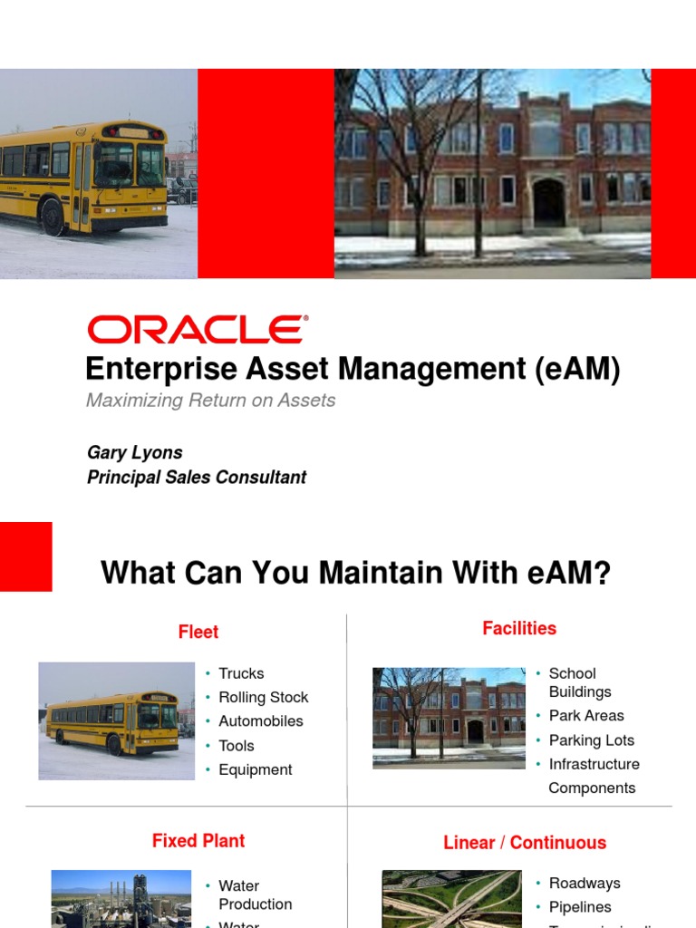 Maximizing Return on Assets with Enterprise Asset Management (eAM | PDF
