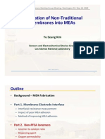 HTMWG May09 Nontraditional Membranes