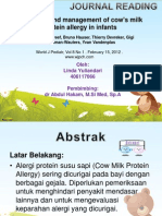 Jurnal Alergi Susu Sapi