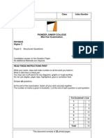 PJC 2012 PHY H2 Mid-Year Paper 2