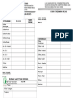 Mod - 107 - Form Daftar Hadir (Form Tindakan Medis)