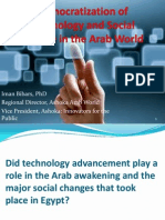 Democratization of Technology and Social Change in Arab World