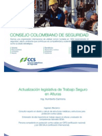 PE240 - 2013 - CHARLA - VIRTUAL - ACTUALIZACIÓN - LEGISLATIVA - TRABAJO - SEGURO - ALTURAS - HUMBERTO - CARMONA - PDF (Mod