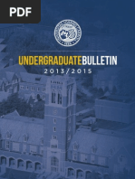 Download 2013-2015 Undergraduate Bulletin by mrichwalsky SN164276525 doc pdf