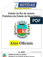 diario oficial de nova iguaçu de 30 de agosto de 2013.