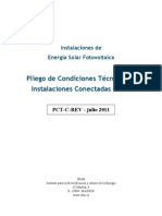 5654 FV Pliego Condiciones Tecnicas Instalaciones Conectadas a Red C20 Julio 2011
