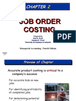 Job Order Costing