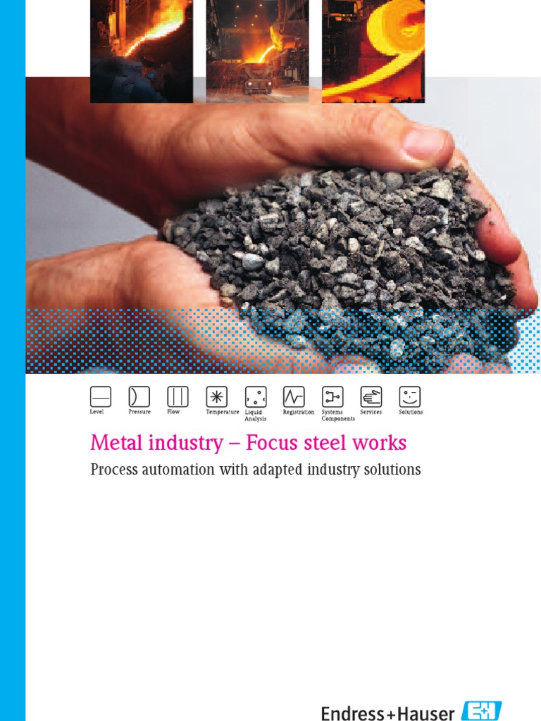 Steel Industry Measurement Solutions | PDF | Flow Measurement | Automation