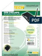 Manual Oiw 2401apg PDF