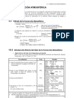 12-Introducción de la Correción Atmosférica-Manual de instrucciones Estación Total TOPCON GPT 2006