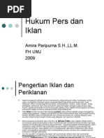 Download Hukum Pers dan Iklan Sesi 11-12 by paripurna SN16429446 doc pdf