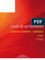 Guía de Actividades Química General - QMQG01 - U1