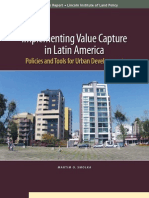 Implementing Value Capture in Latin America
