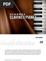 NI Kontakt Scarbee Clavinet and Pianet Manual English