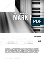 NI Kontakt Scarbee Mark I Manual English