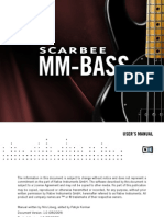 NI Kontakt Scarbee MM-Bass Manual