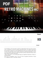 Download NI Kontakt Retro Machines MK2 Manual English by rocciye SN164299897 doc pdf