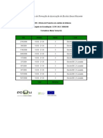 Calendarização 2009