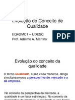 Evolução Do Conceito de Qualidade