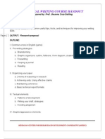 Technical Writing Handout