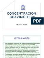 Concentracion gravimetrica