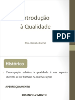 Aula 01 -Histórico e Introdução à Qualidade