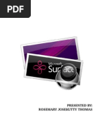 Download Microsoft Surface by Rosemary J Thomas SN16437118 doc pdf