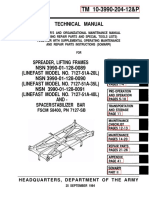 TM 10-3990-204-12P Spreader, Lifting Frames