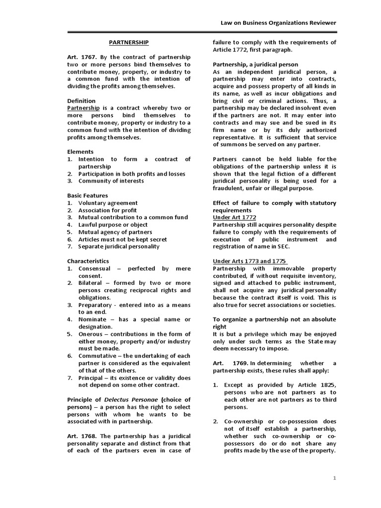 Contract rights and obligations