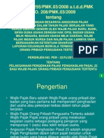 PMK 255 - Opptpenghitungan Besarnya Angsuran Pajak Penghasilan Dalam Tahun Pajak Berjalan Oppt