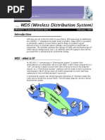 WDS (Wireless Distribution System