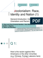 Colonialism: Race, Identity and Nation