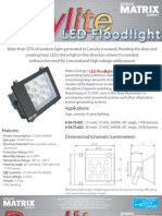 Solar powered LED lighting system