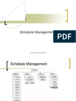 Schedule management