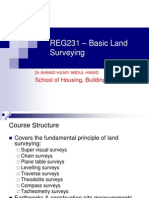 REG231 – Basic Land Surveying