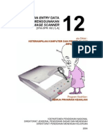 Melakukan Data Entry Dengan Image Scanner