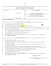 Default Judgment Deficiency Notice | PDF | Default Judgment | Complaint