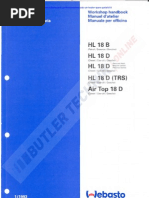 Download Webasto HL18 Air Top 18 Workshop Manual by dim4erema SN164451760 doc pdf
