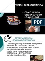 Revisión Bibliográfica